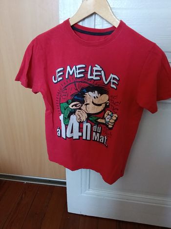 Haut de pyjama Gaston Lagaffe multicolore