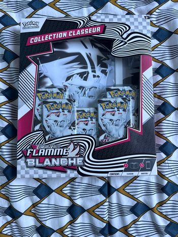 Coffret classeur flamme blanche 10.5