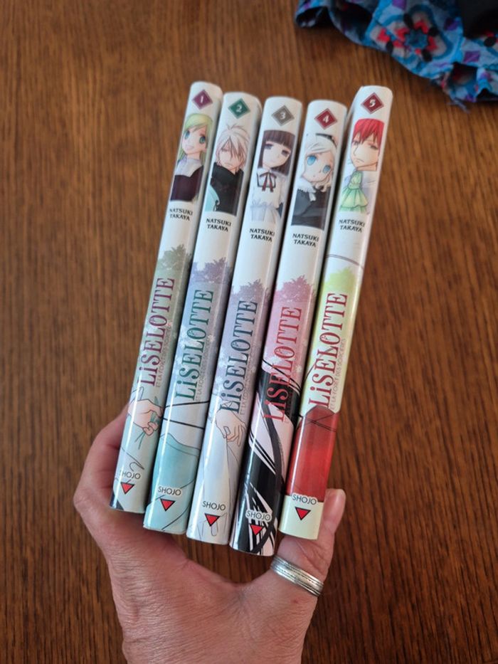 manga liselotte tome 1 à 5 - photo numéro 7