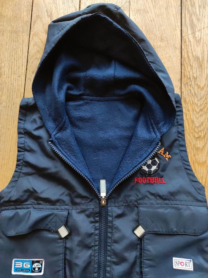 Manteau sans manches garçon taille 3 ans. - photo numéro 3