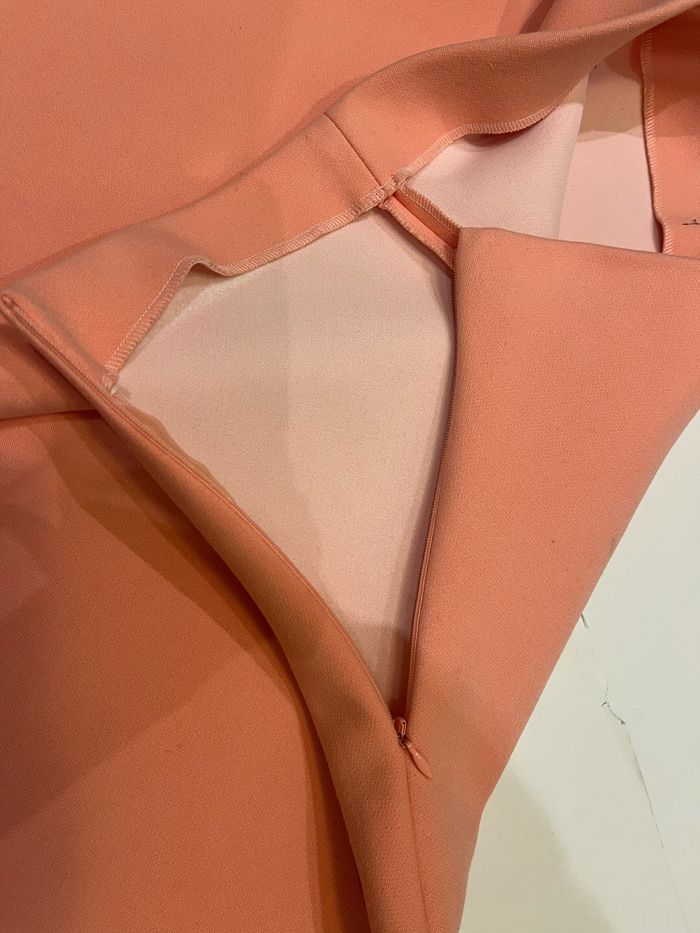 Jupe patineuse courte rose clair saumon zara taille XS - photo numéro 3