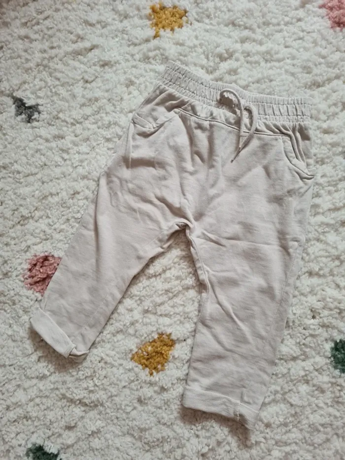 Pantalon léger beige. Bébé garçon 24 mois. Vertbaudet - photo numéro 2