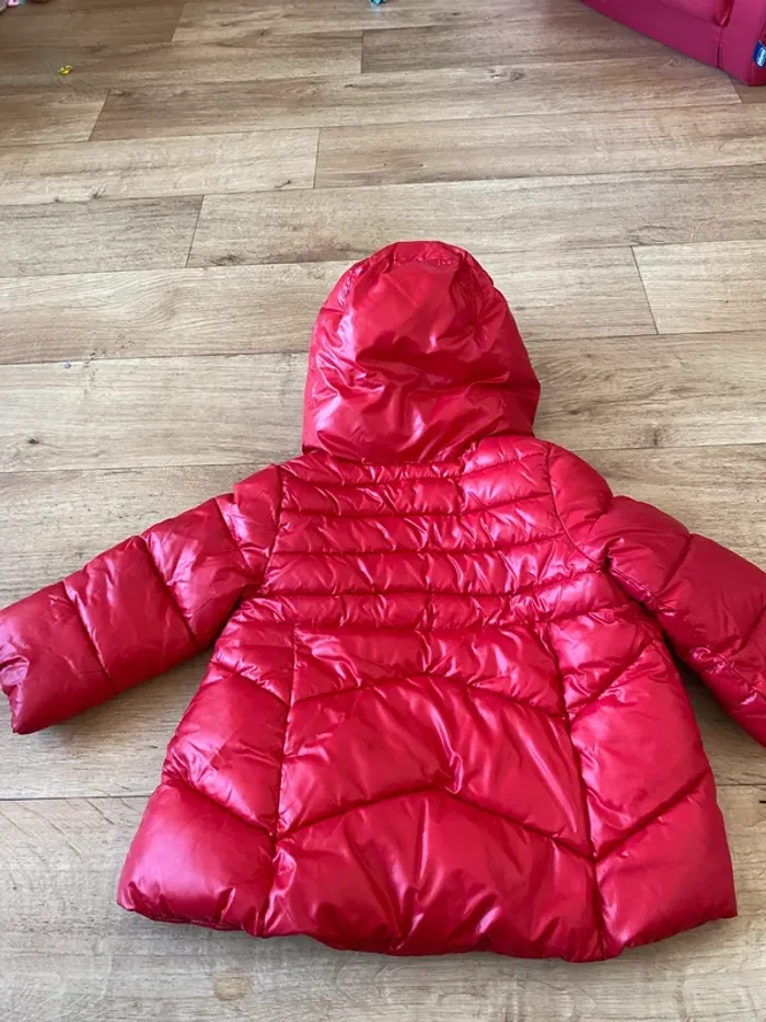 Doudoune rouge jacadi 24 mois - photo numéro 3