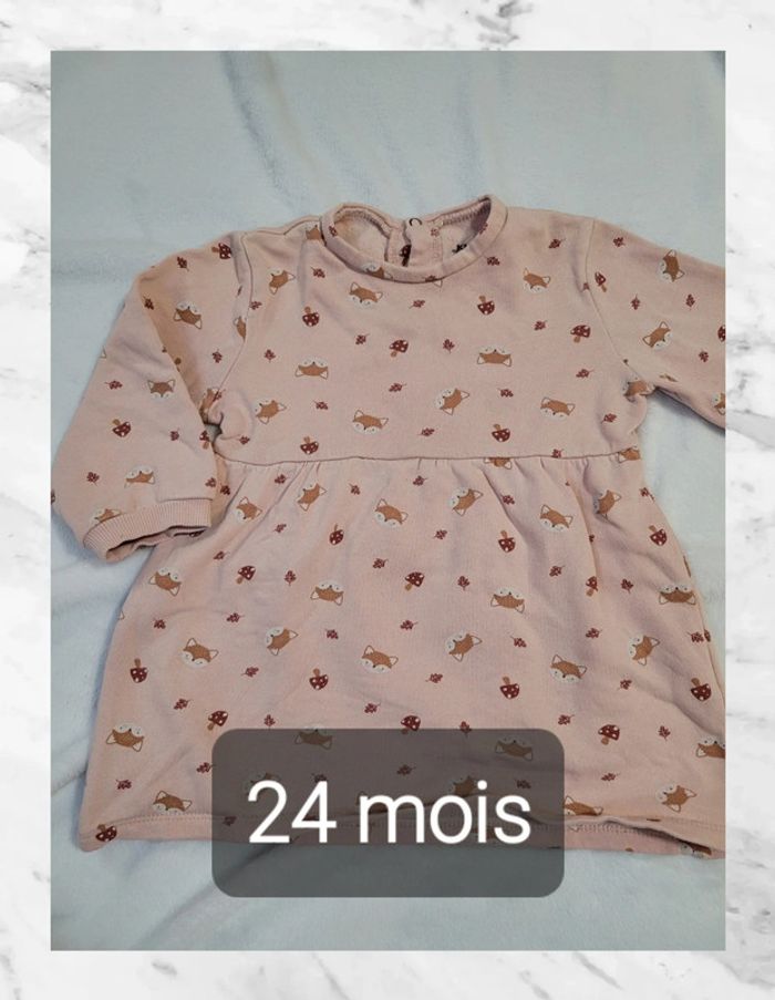 Robe courte 24 mois