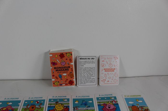 Avene Jeu des 7 familles Monsieur Madame 100% Complet - photo numéro 6