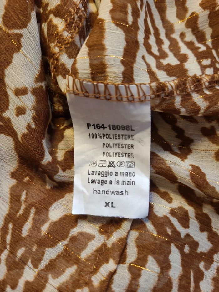 Chemise en voile avec fil doré - photo numéro 10