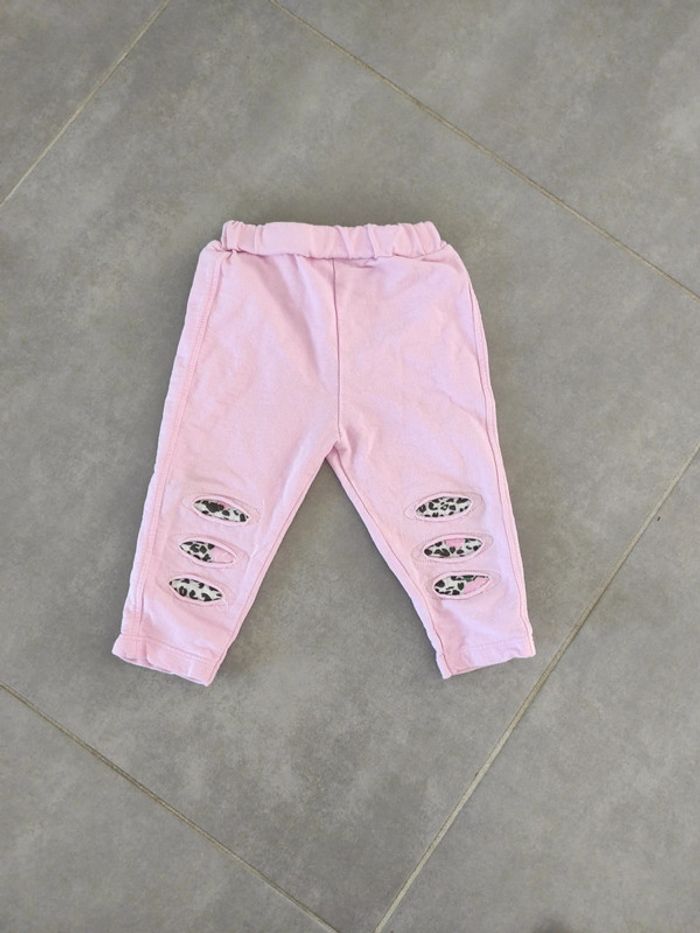 Legging 18 mois rose