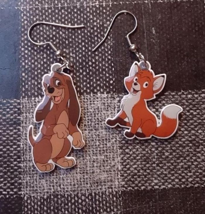 Boucles d'oreilles disney