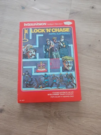 lock'n chase intellivision