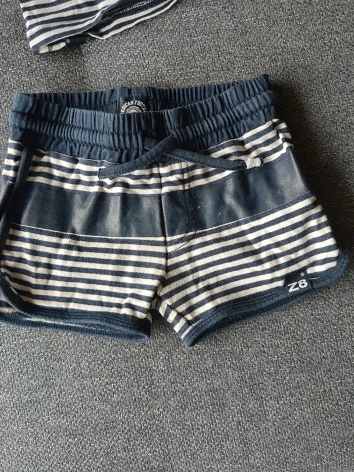 Ensemble z8 short et tee shirt 80cm - photo numéro 6