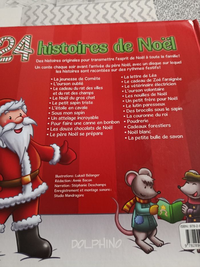 Livre avec CD histoires de Noël - photo numéro 4