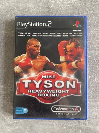 Jeu pour Sony PS2, Mike Tyson heavyweight boxing en français.