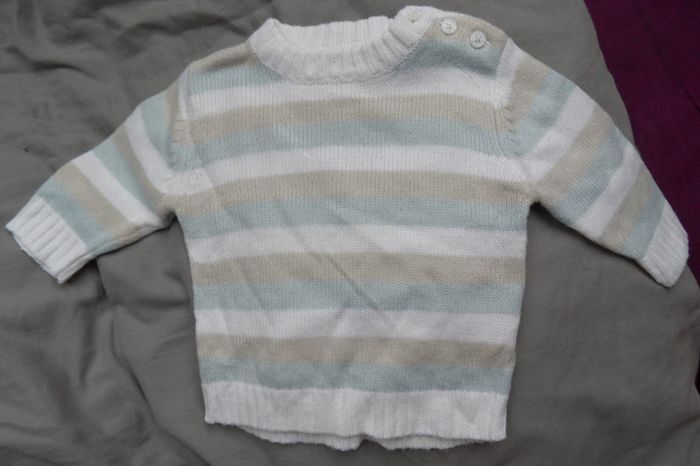 Pull Garçon hiver, Taille 3 mois, NEUF