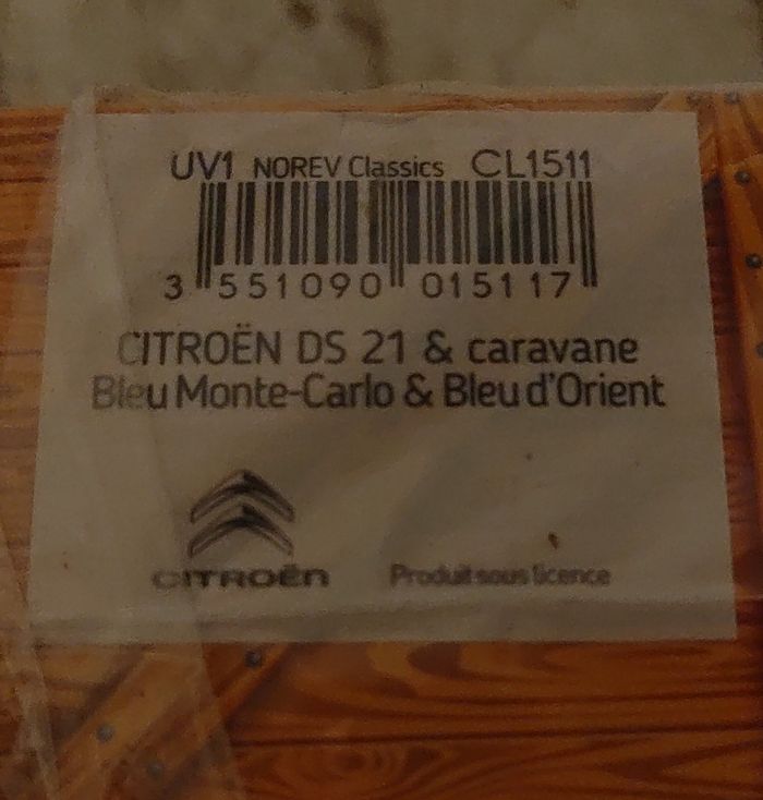 Ds Citroën avec caravane bleu - photo numéro 6