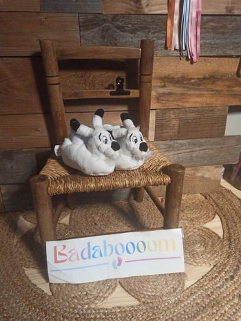 Peluche chausson Idéfix parc Astérix tbe