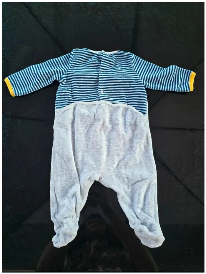 Pyjama ourson une pièce 3 mois - photo numéro 2