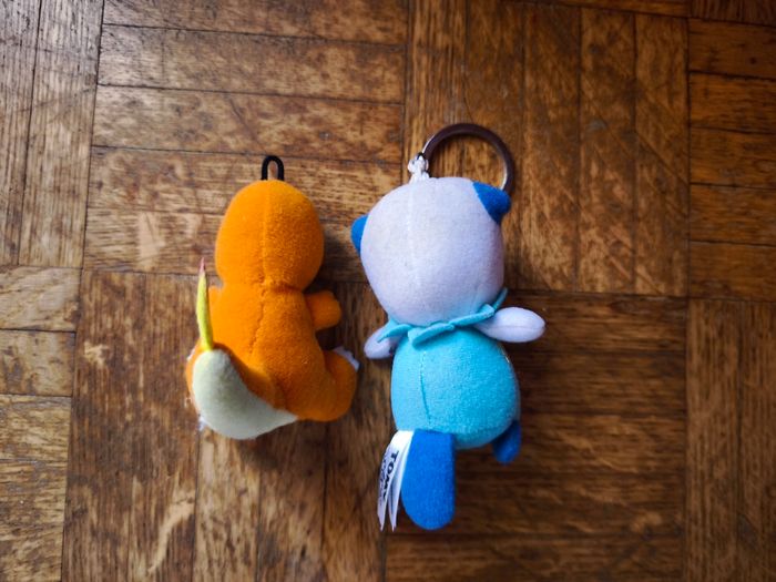 Porté clé Moustillon+ petite peluche Salamèche Pokemon - photo numéro 2