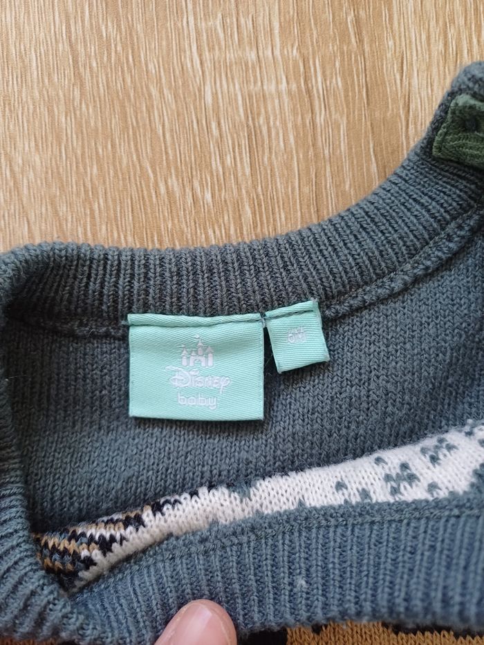 Pull hiver Disney 6 mois - photo numéro 3