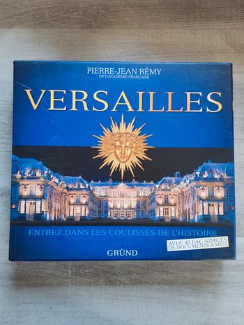Coffret livre Versailles grund