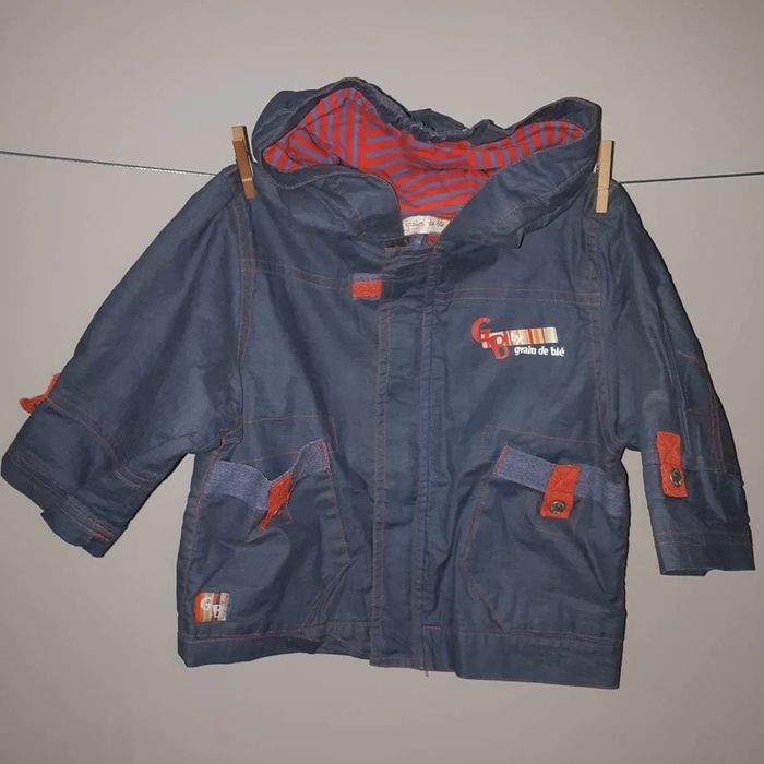 Manteau 12 mois Grain de Blé