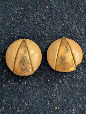 Boucles d'oreilles a clips vintage