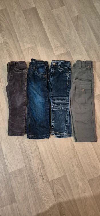 Lot de 4 pantalons - 2 ans