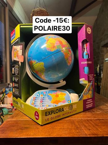 Globe interactif Exploraglobe - Clementoni
