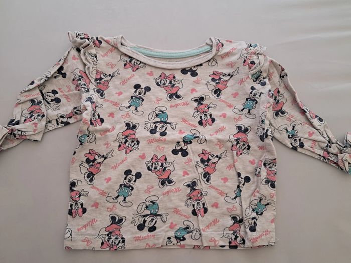 haut tee shirt manches longues fille 18 mois disney