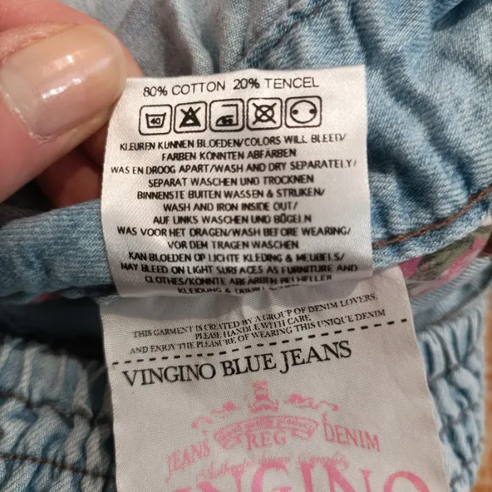 Salopette corsaire Vingino Blue Jeans 10 ans - photo numéro 8