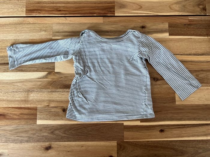 T-shirt ML Cyrillus 18 mois - photo numéro 2