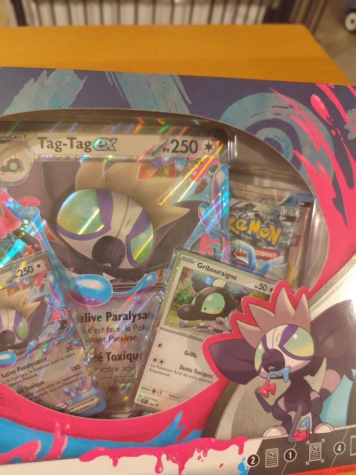 Lot coffrets cartes Pokémon Pokebox légendes azur Tag Tag ex - photo numéro 7
