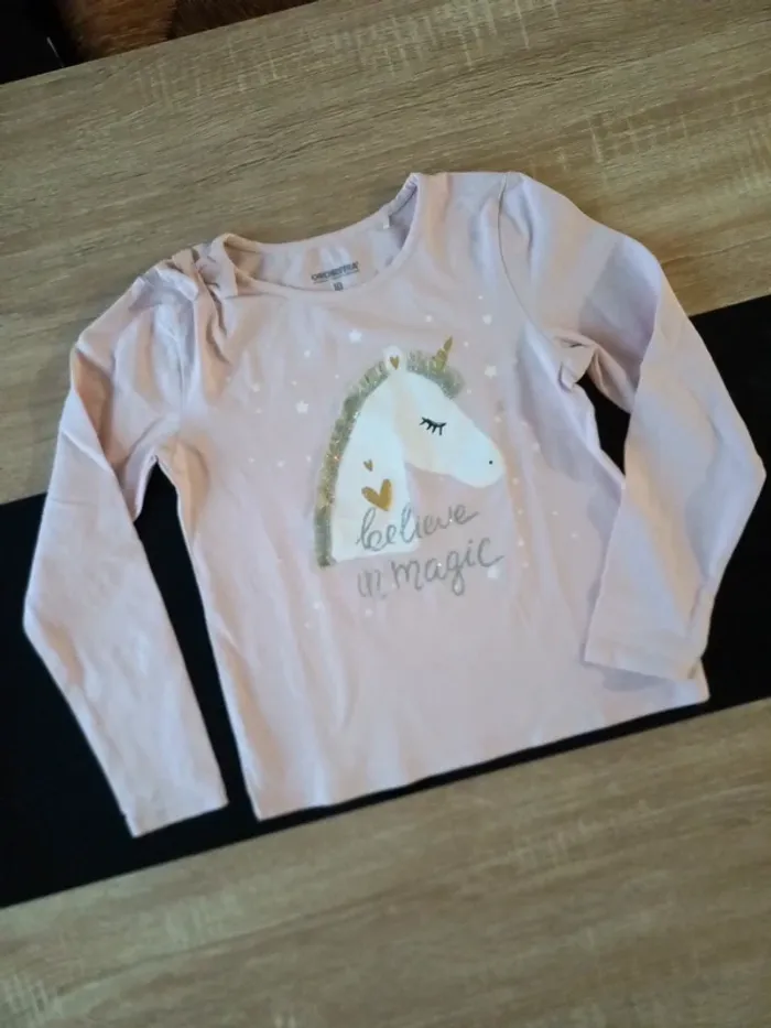 Tee-shirt manches longues 10 ans - photo numéro 2
