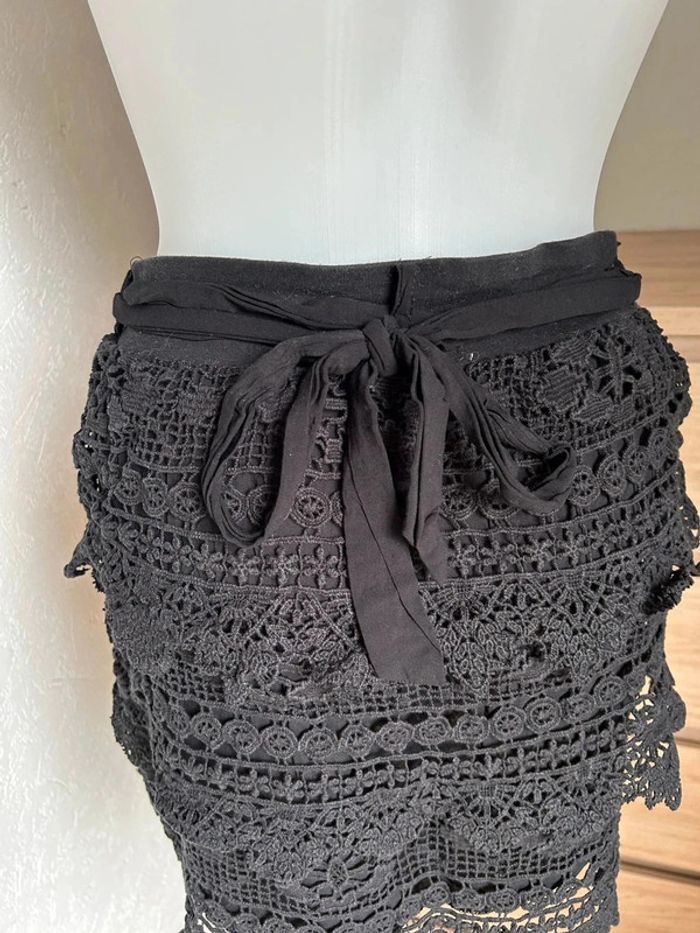 🖤 Superbe jupe en dentelle Cache Cache 🖤 - photo numéro 6