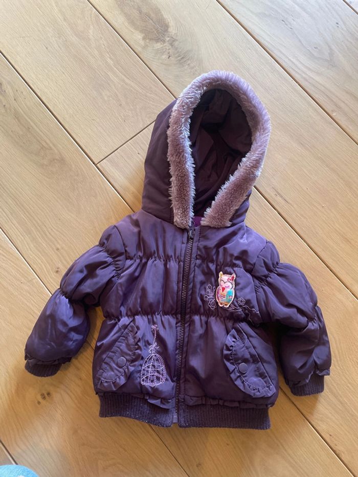 Doudoune polaire fille 12 mois