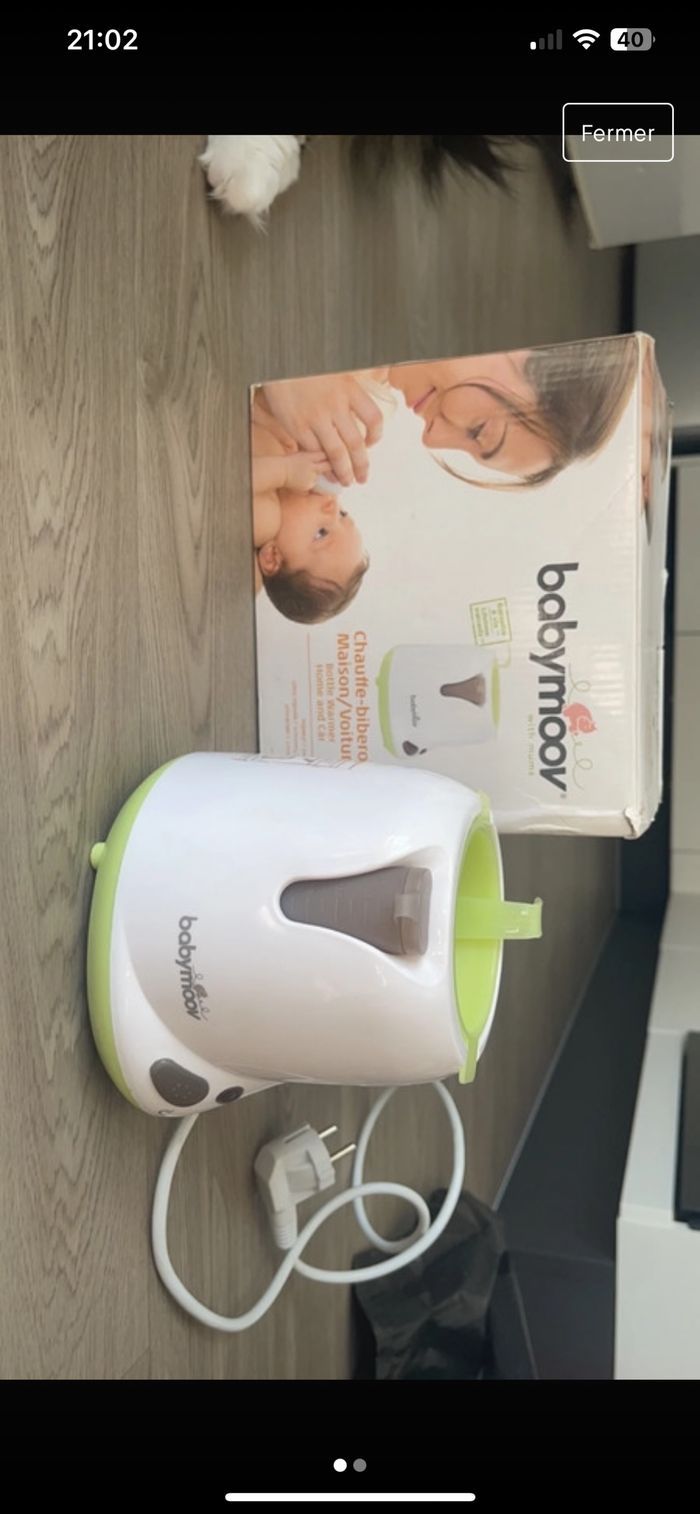 Chauffe biberon Babymoov