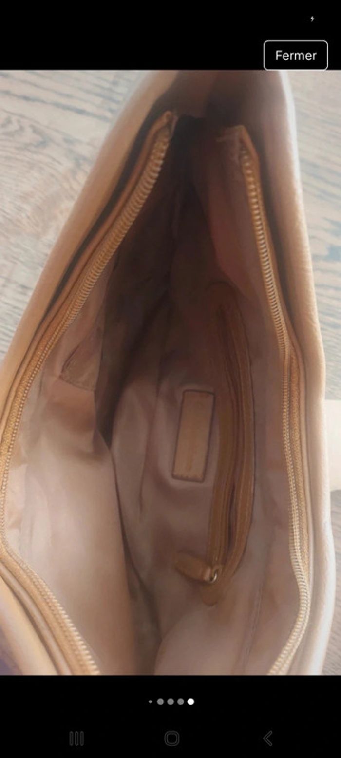 Jolie Sac á main Gian Marco Venturi marron - photo numéro 12