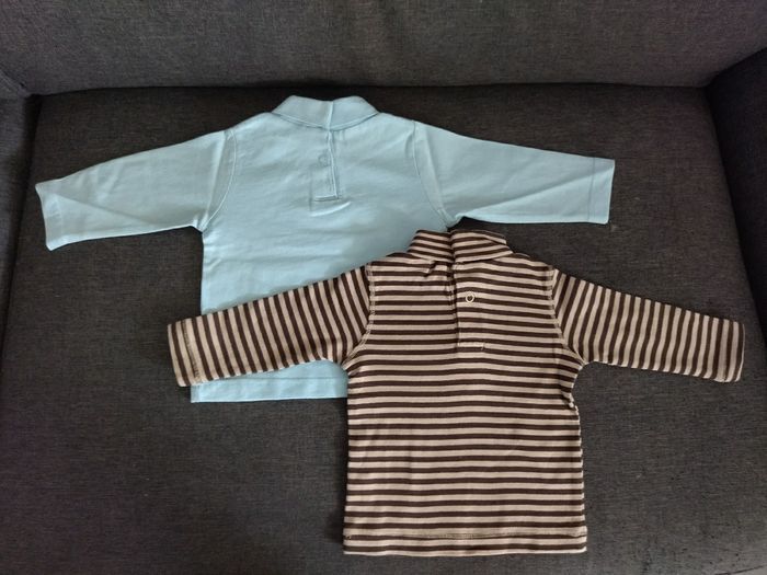 T-shirts manches longues taille 6 mois - photo numéro 3