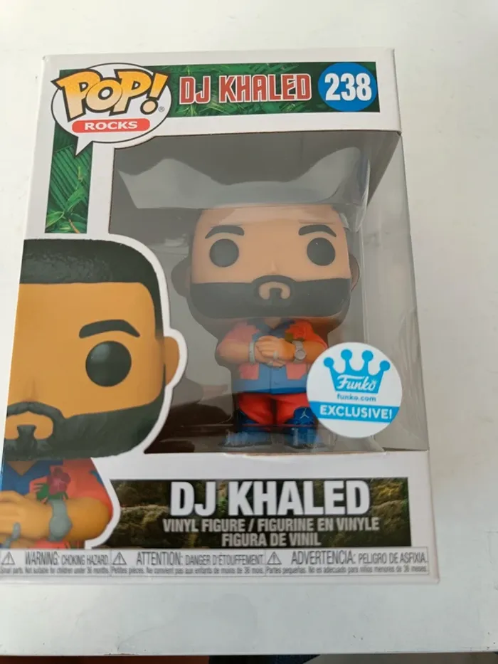 Funko Pop! Rocks DJ Khaled 238 DJ Khaled Exclusive