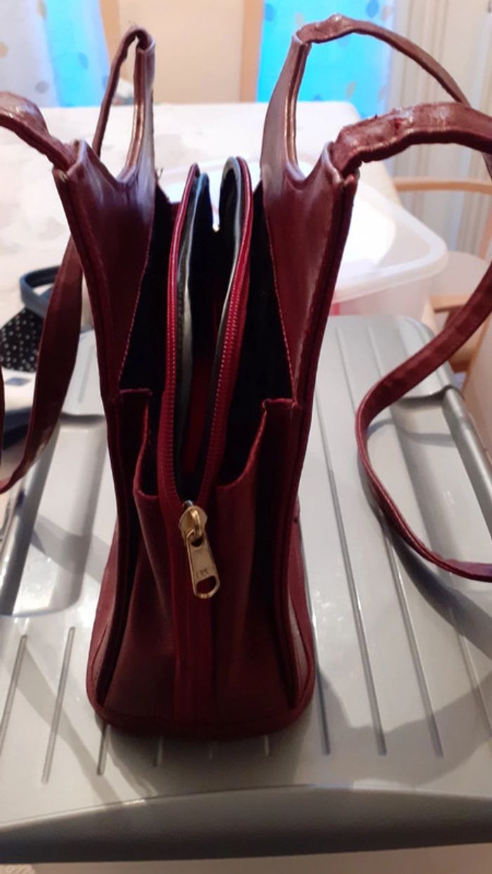 Sac à main Bordeaux - photo numéro 2