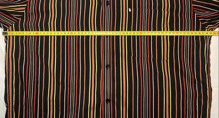 Chemise rayée multicolore »Playboy »manches courtes - photo numéro 4