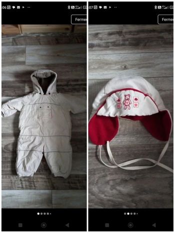 Lot hiver garçon taille 12 mois
