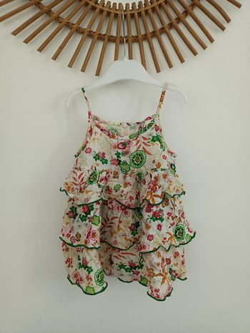 Débardeur multicolore orchestra 3ans