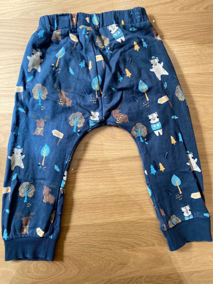 Ensemble pantalon + t-shirt 24 mois mots d’enfants - photo numéro 2