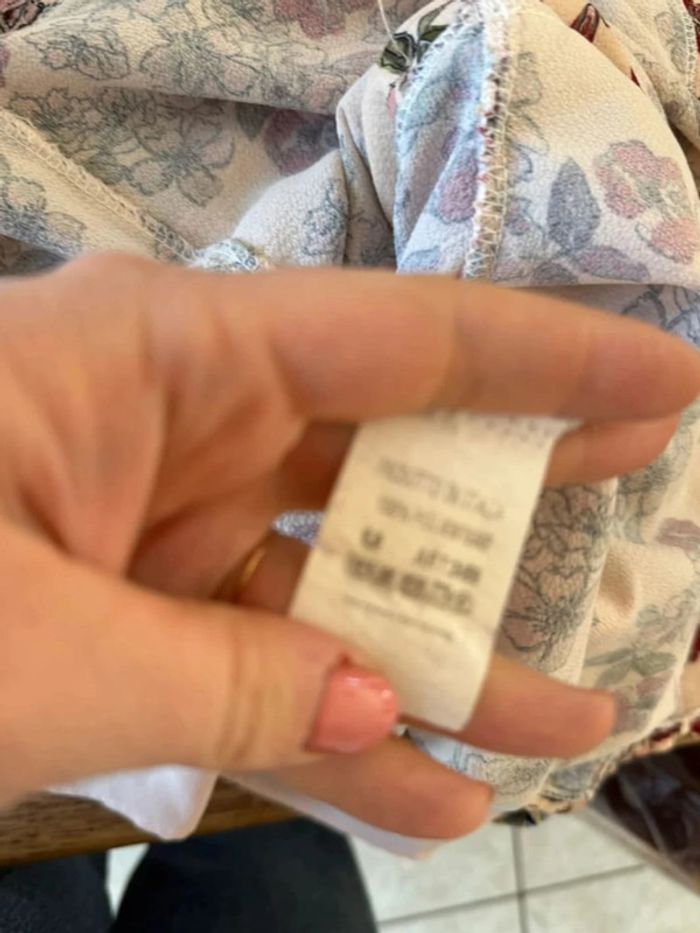 Blouse fleurie volant Johanna - photo numéro 5