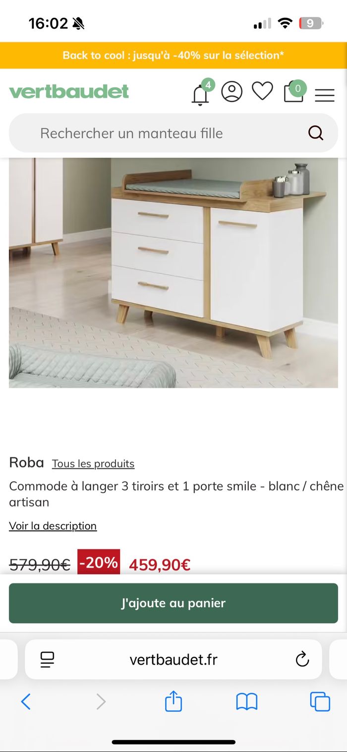 Commode à langer - photo numéro 3