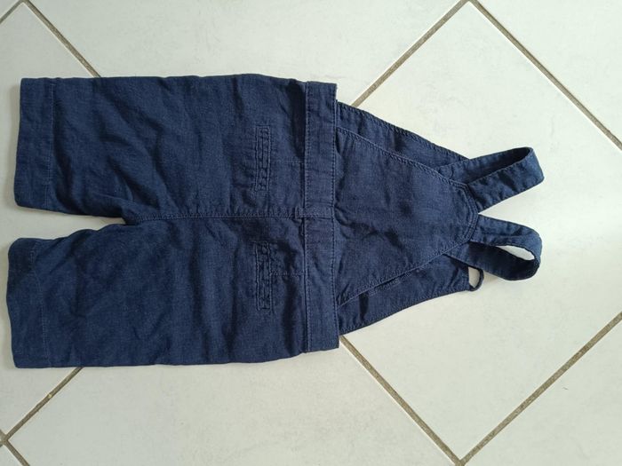 Salopette sans manche bleu marine garçon 36 mois Pat & Ripaton - photo numéro 4