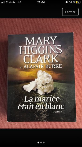 Mary higgins Clark - la mariée était en blanc