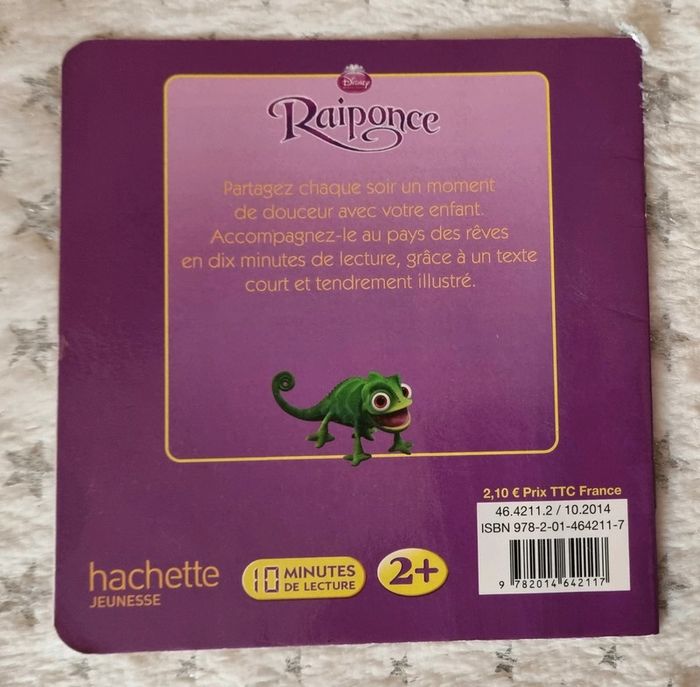 Livre Mon histoire du soir Raiponce - photo numéro 2