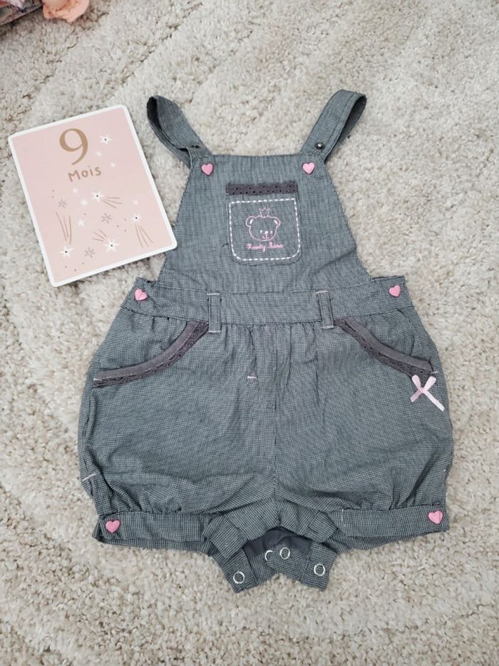 Salopette short