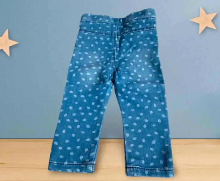 Jean fille slim 12 mois Z Grain de blé - photo numéro 2